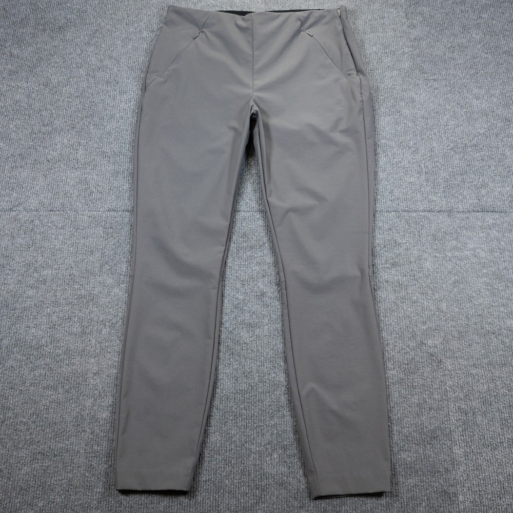 Duluth Trading Performance Pants Womens 8 Gray Skinny Ankle Length Jeggings